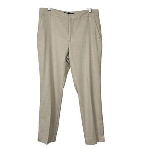 ZARA Soft Ankle Pants, Light Beige, Size 6